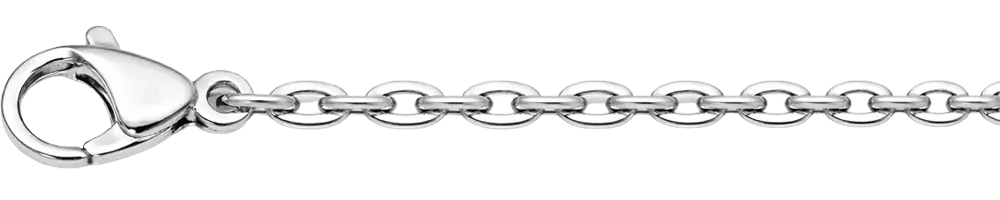 Звеньевая серебристая толстая 60 см