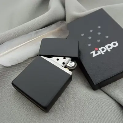 ZIPPO Black Matte 218 зажигалка